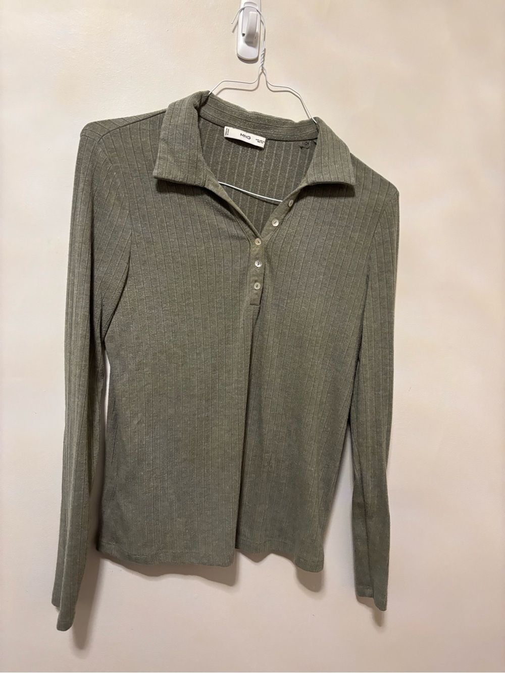 Mango green top XL